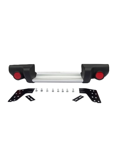 Mitsubishi L200 Pick Up 06/15 Arka Tampon Alümi Nyum/reflektörlü/bağlantı Braketli Eagle Body
