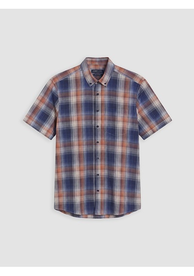Lcwaıkıkı Classic Turuncu Regular Fit Ekose Poplin Erkek Gömlek Lcwaıkıkı Classic Turuncu Regular Fit Ekose Poplin Erkek Gömlek