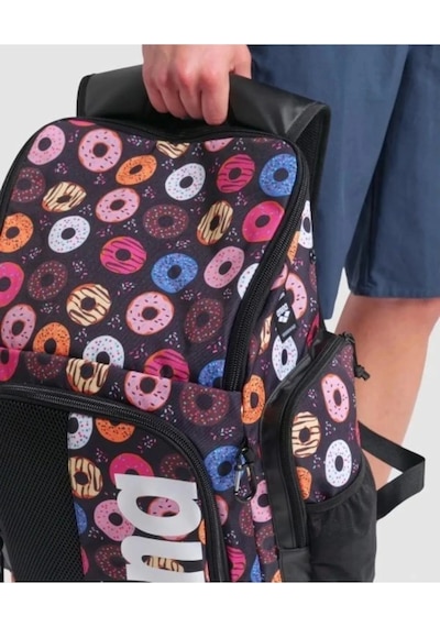Arena Spıky Iıı Backpack 45 Allover / Donuts Spor Sırt Çantası Çok Renkli