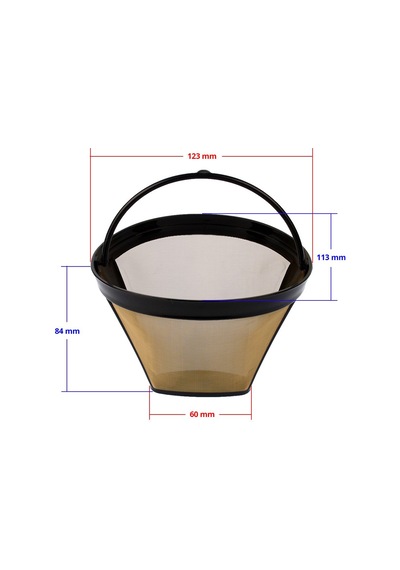 Filtre Kahve Makineleri İçin Yıkanabilir Gold