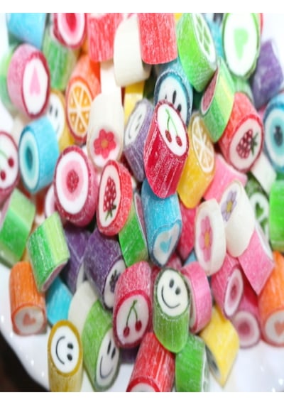 Çok Renkli Lolly Tropik Meyve Aromalı Şeker 1000 Gr.