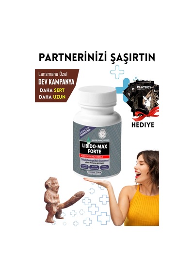 Istekli Max Forte Etkili Erkek Performans Arttırıcılı Sertleştiricili Bitkisel Kuvvet 30