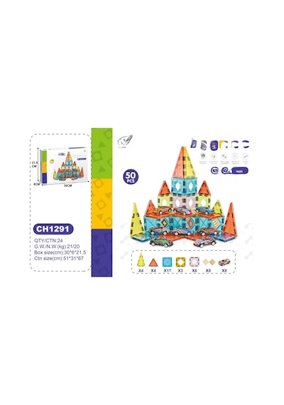 5.5cm Blok 50 Parça