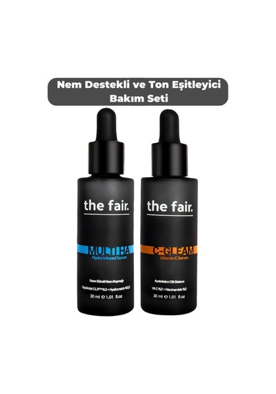 The Fair Yoğun Nem Destekli Ve Ton Eşitleyici Vegan Cilt Bakım Seti