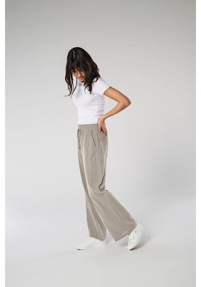 Only Onltizana Cotton Loose Kadın Pantolon 15319090 Gri
