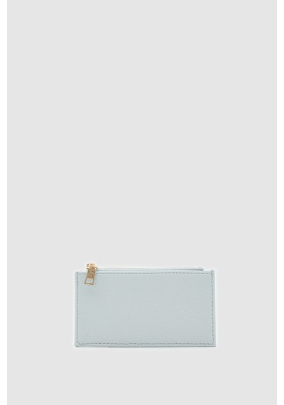 Shule Bags Linn Dokulu Kadın Kartlık Mavi