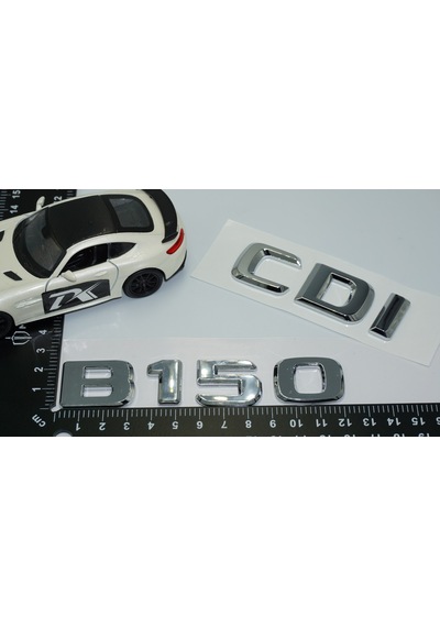 Dk Tuning B150 Cdi Bagaj Krom Abs 3m 3d Yazı Logo Benz İle Uyumlu