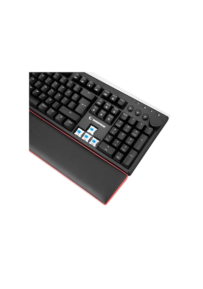 Rampage KB-R97 X-Tracer Mavi Switch RGB Mekanik Q Oyuncu Klavye