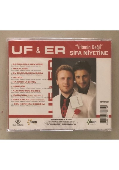Ufuk Ercan Vitamin Değil Şifa Niyetine Cd Jelatininde Sıfır Cd