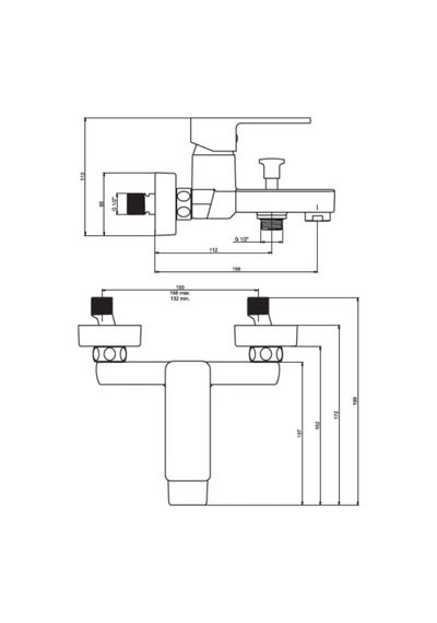 Nsk Geo N2037902 Banyo Bataryası Krom Gri