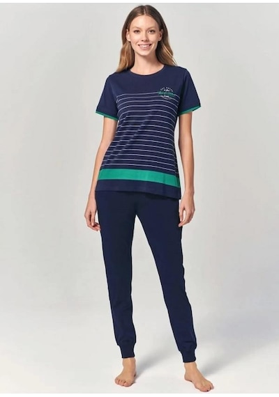 Poleren 7170 Yarım Kol Pijama Takımı 001