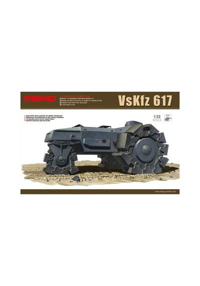 1/35 Vskfz 617 Mayın İmha Aracı Maketi, Meng Ss001