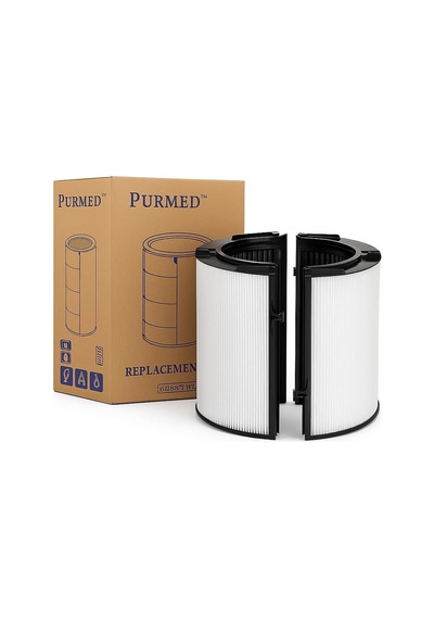 Lexroo Hepa Filtre + Karbon Filtre Dyson İle Uyumlu Hp04 Tp04 Dp04 Ph04 Hp09 Tp09 Hp07 Standart