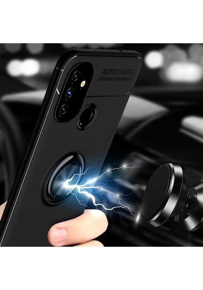 One Plus Nord N100 Kılıf Zore Ravel Silikon Kapak Mavi