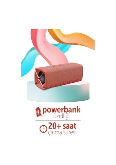 Grundig Uyumlu Club Bluetooth Hoparlör Mercan