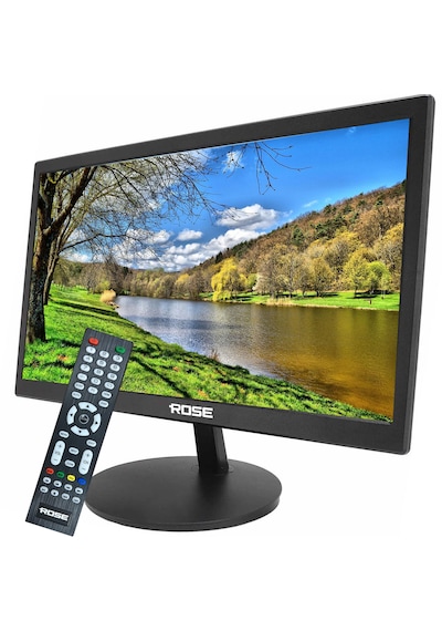19'' Hd Lcd Televizyon Monitör 48 Ekran Kumandalı 12v-220v Rose Cm-119