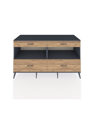 Kronos Konsol 2 Raflı 4 Çekmeceli 176x59x99 Antrasit-antrasit/ça Antrasit-antrasit/çam Kronos Konsol 2 Raflı 4 Çekmeceli 176x59x99 Antrasit-antrasit/ça Antrasit-antrasit/çam