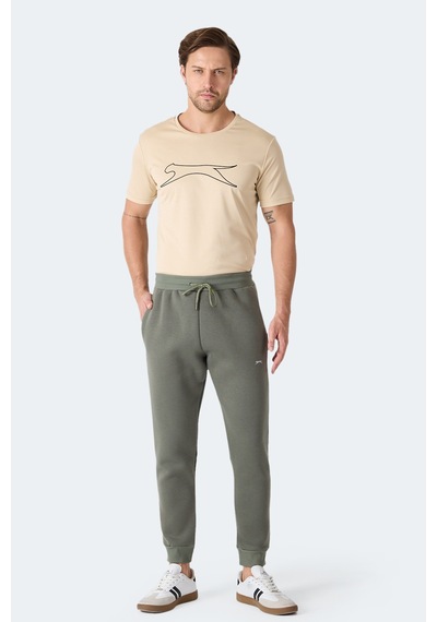 Slazenger Mach I Erkek Haki Eşofman Altı Haki