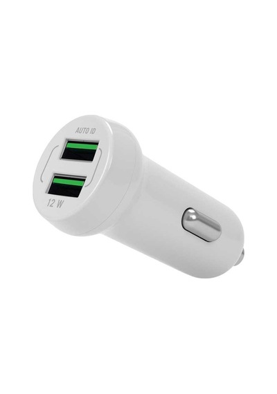Polosmart Pbs102 2 Usb'li Araç Şarj Cihazı Beyaz