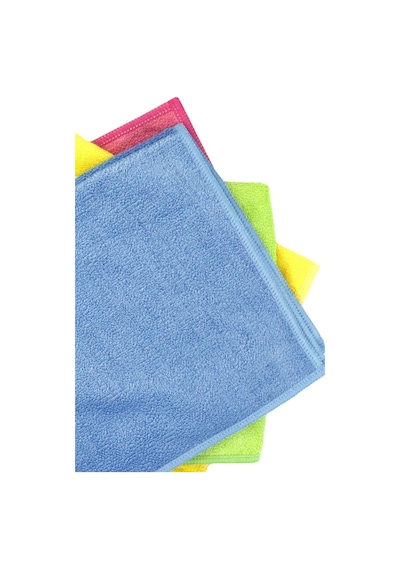 Silver Home Universal Parlak Doku Mikrofiber Temizlik Bezi 4'lü 40 x 40 CM