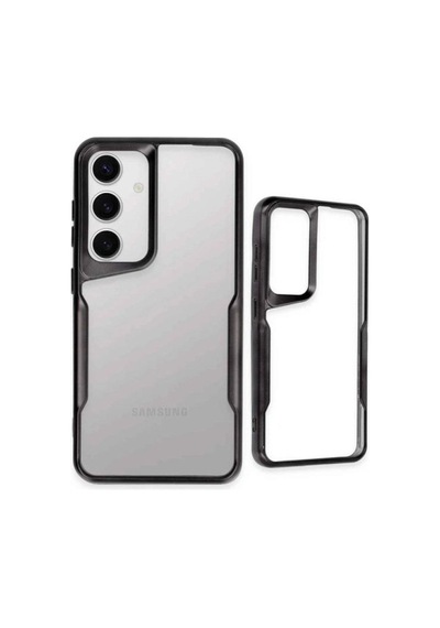 Samsung Galaxy A55 5g Kılıf Boyi Silikon Kapak - Siyah