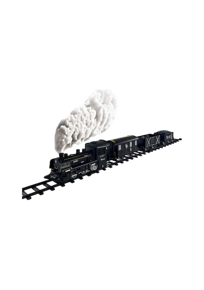 Mey İthalat Ff-1603c-4c Işıklı Ve Sesli Buharlı Tren Seti -vrd