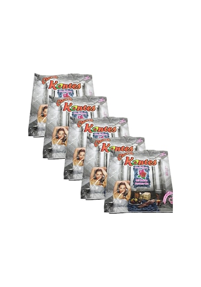 Kontes Gül Kokulu Hamam Otu Tüy Dökücü Toz 5 x 150 G