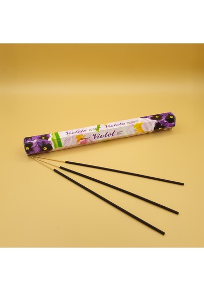 Darshan Violet Çubuk Tütsü Menekşe Aromalı Kokulu Tütsü