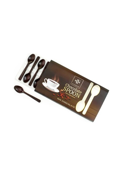 5'li Set Bitter Kaşık Çikolata 10 Adet