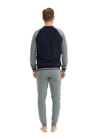 U.s. Polo Assn. Erkek Uzun Kollu Paçaları Lastikli Pijama Takımı 001