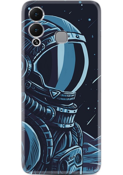 Infinix Hot 12 Play Kılıf Resimli Desenli Silikon Platinium Series Astro 1870