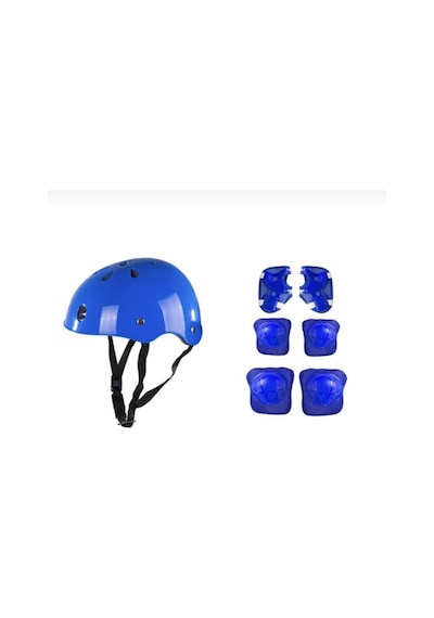 Çocuk Kask Dizlik Dirseklik Kemik Set 7 Parça