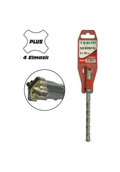 Mey İthalat Todrill Td50647 11x160 Sds Plus 4 Elmaslı Matkap Ucu