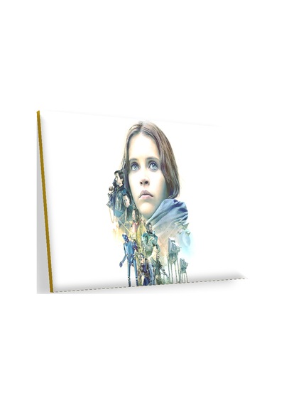 Cakasepetim Star Wars Rogue One Felicity Jones Ahşap Mdf Tablo
