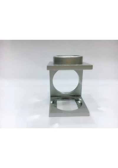 -20 Mm Büyüteç Lup Dokumacı Büyüteci Full Çelik Katlanabilir Th9007a
