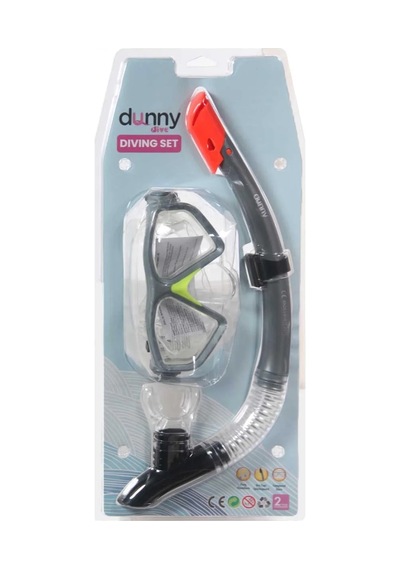 Dunny Dive Tempered Maske Set Çok Renkli