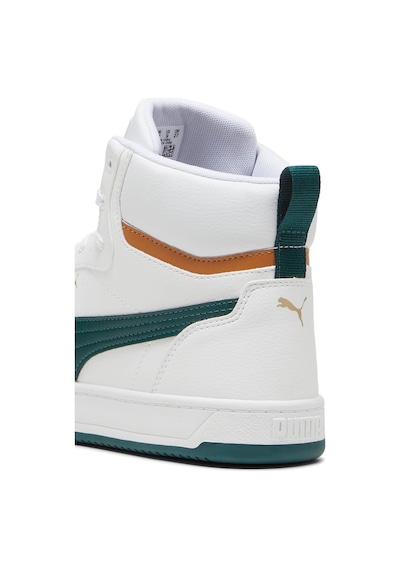 Puma Caven 2.0 Mid Beyaz Erkek High Sneaker 000000000101991462 Beyaz-k Yesıl Çok Renkli