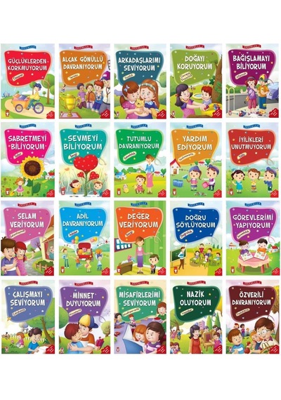 Timaş Erdemler Serisi 20 Kitap