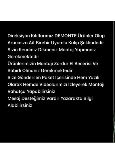 Mercedes W211 E220 Araca Özel Dikmeli Direksiyon Kılıfı Ahşap So Siyah