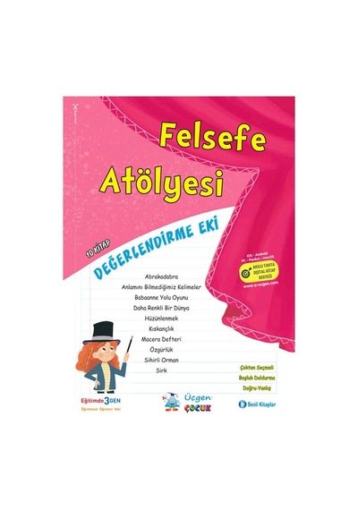Felsefe Atölyesi Seti - 10 Kitap Takım - Halil Koçakoğlu - Üçgen Çocuk