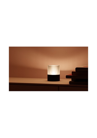 Modern Dalgalı Tasarım Dekoratif Led Gece Lambası - Usb Girişli Şık Masa Lambası