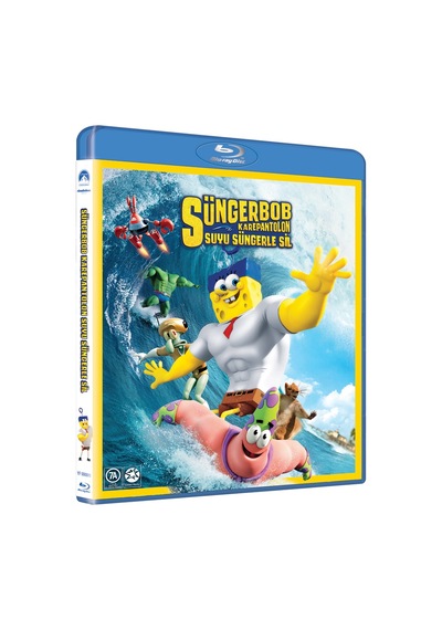 Süngerbob Karepantolon: Suyu Süngerle Sil Blu-Ray