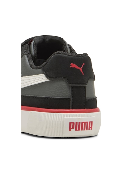 Puma Court Classic Vulc Kids V Siyah Erkek Çocuk Sneaker 000000000102714551 Siyah-fume