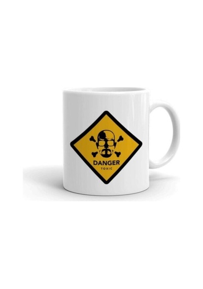 Danger Breaking Bad Baskılı Kupa/bardak Beyaz
