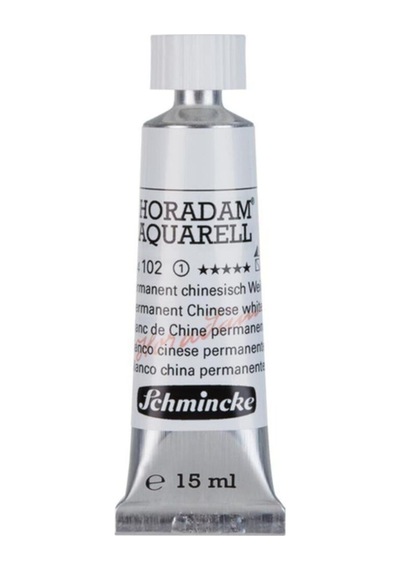 Schmincke : Horadam Aquarell Artist Sulu Boya : 15 Ml Tüp : Seri 1 102 Permanent Chinese White