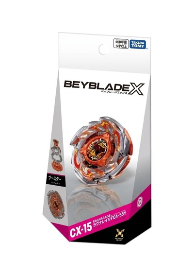 Beyblade Cx-15 Ragnarage Fe4-55y Kırmızı - 939516283