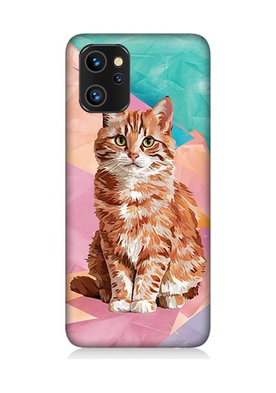 Reeder S19 Max Pro Uyumlu Renkli Kedi Desenli Silikon Kılıf