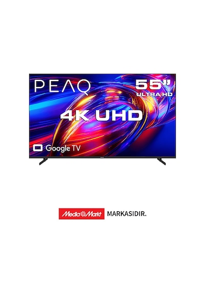 Peaq 55U8500 4K Ultra HD 55" 140 Ekran Uydu Alıcılı Google Smart LED TV