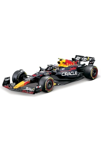 Sunman Burago 18-28030 Yarış Arabası Formula 1 Oracle Red Bull Racing Rb19 Sergio Perez 1:24 14+