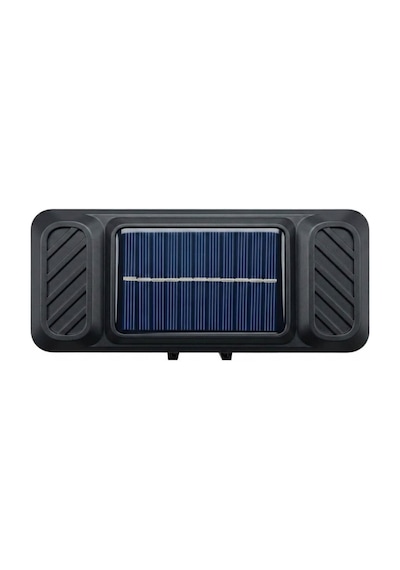 Panther Pt-2993 Sensörlü Solar Led Duvar Lambası - Beyaz Işık Ayarlanabilir Başlıklı Şarjlı Bahçe Aydınlatması